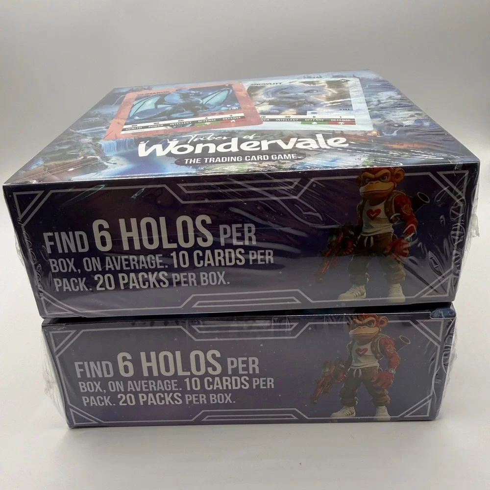 Tribes of Wondervale TCG Booster Box Lot of 2 Factory Sealed 20 Packs Each